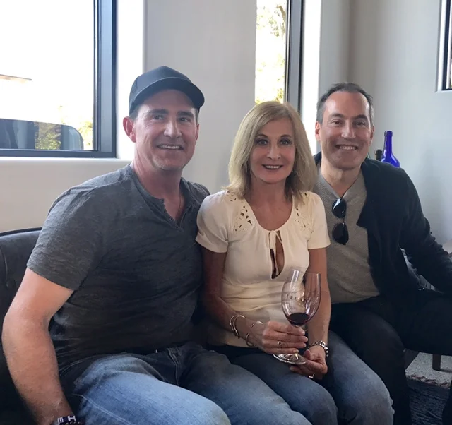 Austin Hope, JAG, John Vazquez at Hope Family Wines in Paso Robles