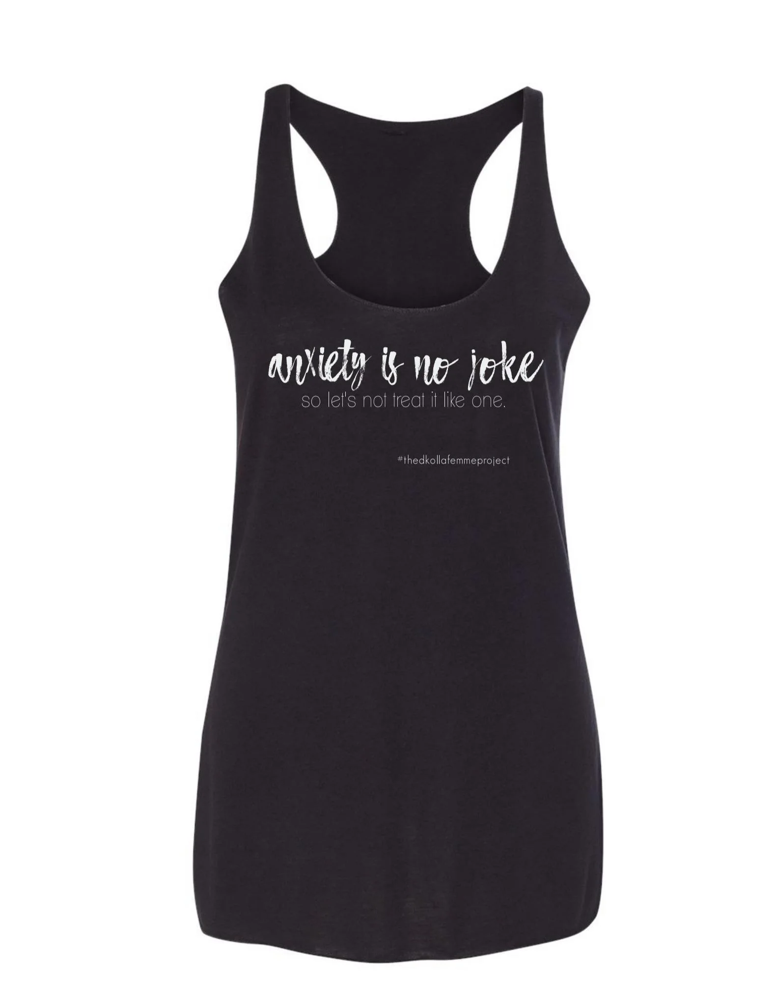 Racerback Tank-Black