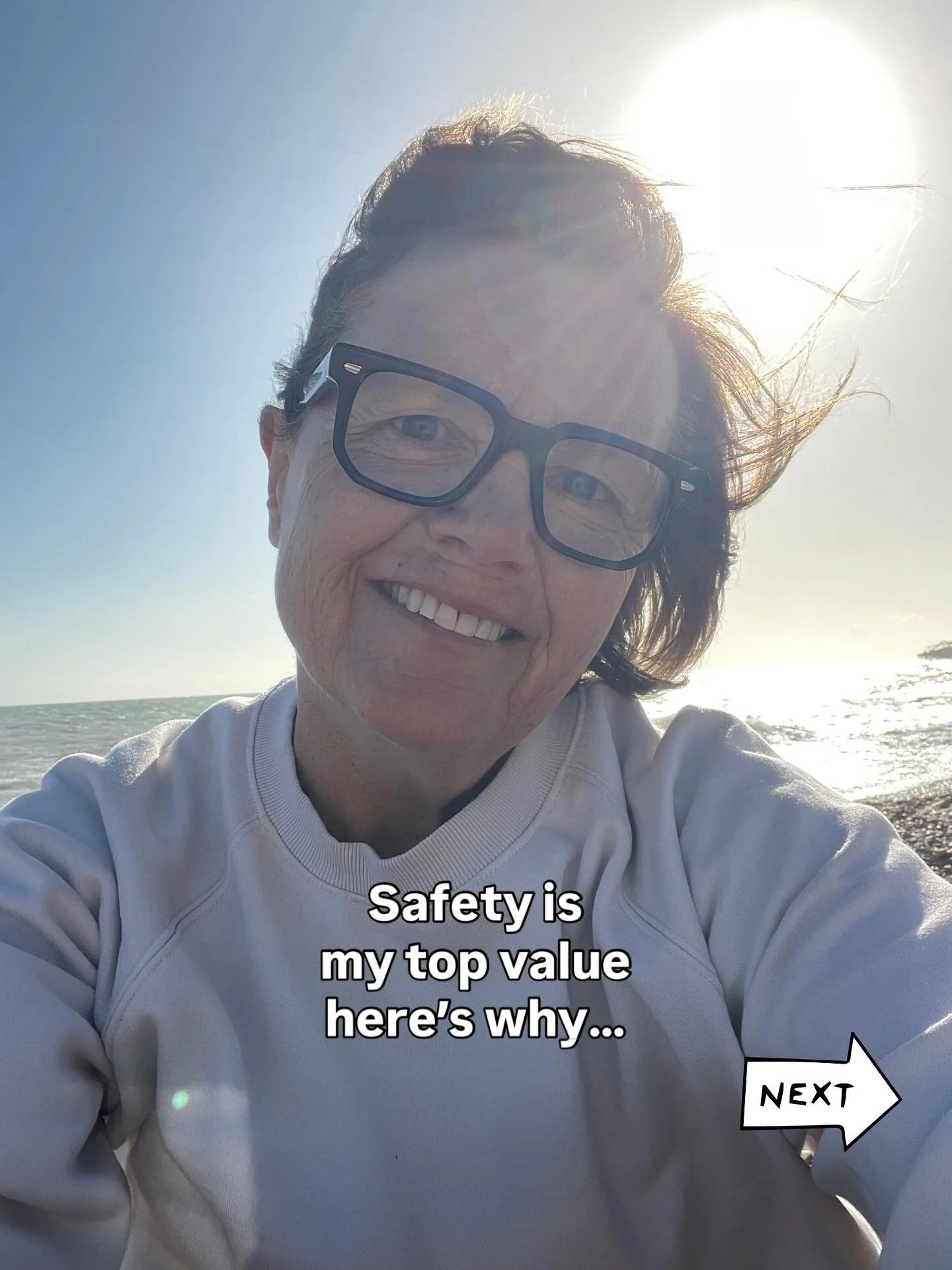 Living out loud as a queer person doesn’t always feel safe.
With anxiety humming quietly in the background, we’re constantly assessing - how safe does this person, place, or community feel right now?
Safety is my top value, not because
