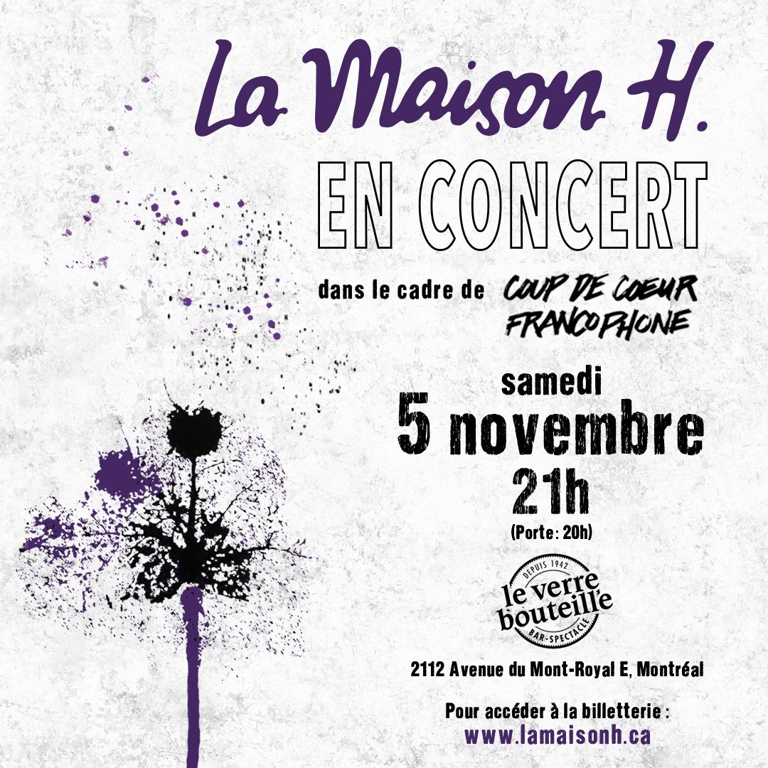 Demain soir !!!
Illustrations et graphisme de l'affiche : Charles Montpetit
Billets disponibles ici :
https://lepointdevente.com/billets/vrb221105001
Au plaisir de passer cette belle soir&eacute;e avec vous!