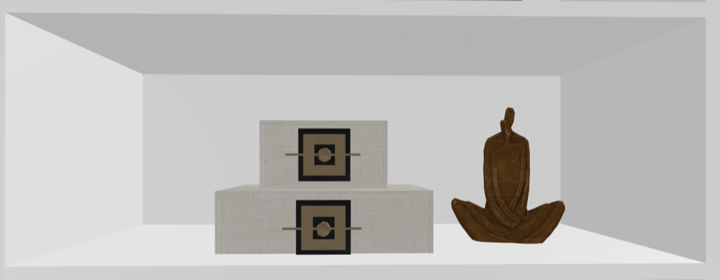 Bookcase Decor | Decorative Boxes