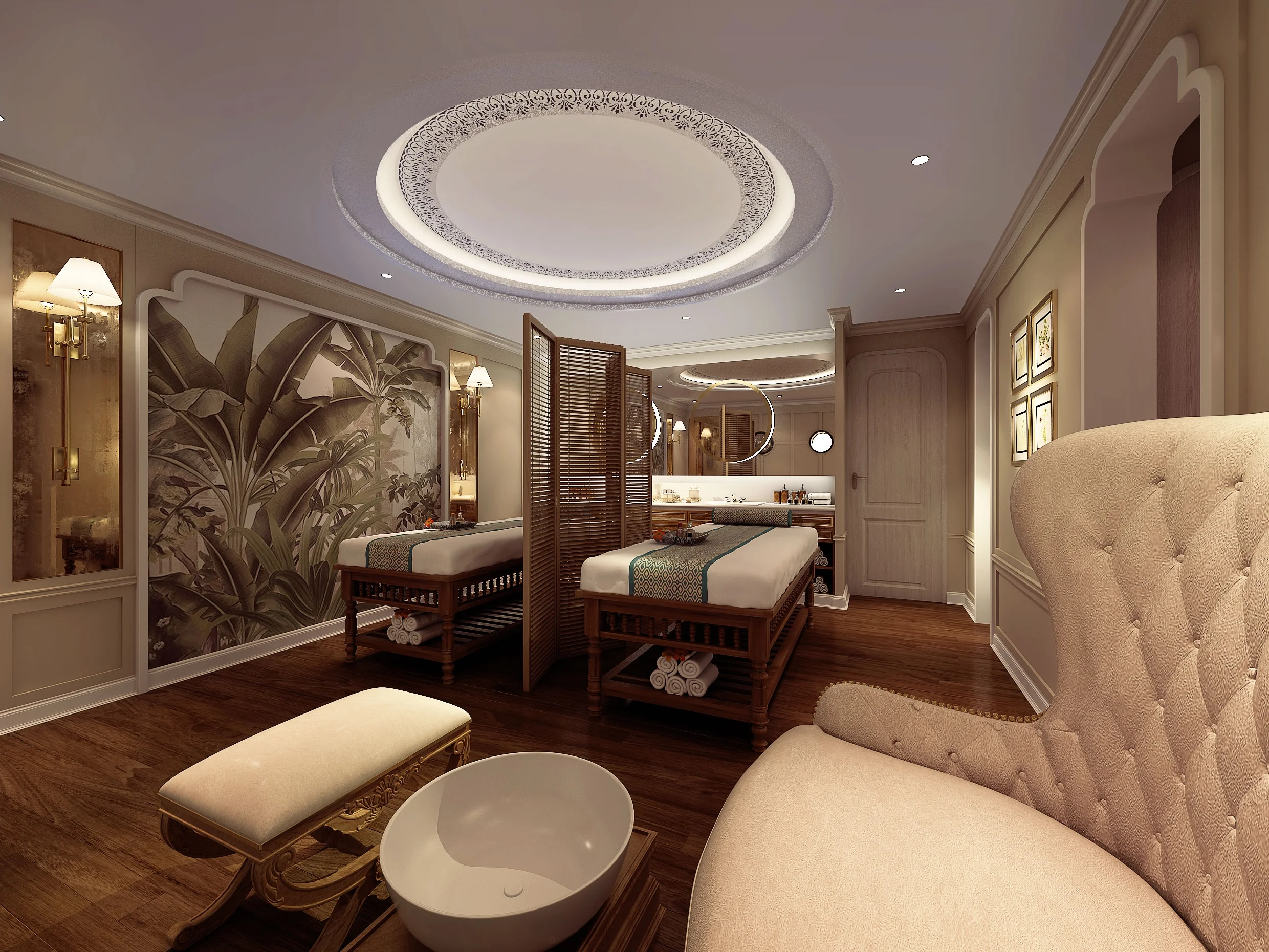 The Spa : Be pamper with a traditional Vietnamese massage or choose from the menu of international treatments. The skilled therapists can guide guests to find the right massage style for their needs. The spa also offers an infrared sauna.