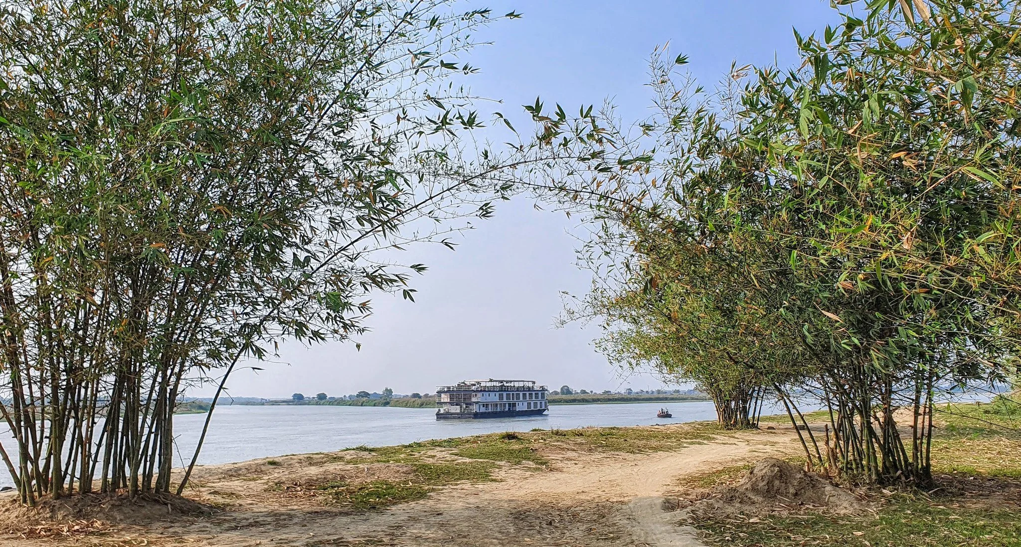 Sailing the sacred Ganges on board Assam Bengal Navigation's ABN Rajmahal is a river voyage of soulful reflection alongside the river of life itself&mdash;a poetic passage through history, spirituality, and serene landscapes.
@assambengalnavigation