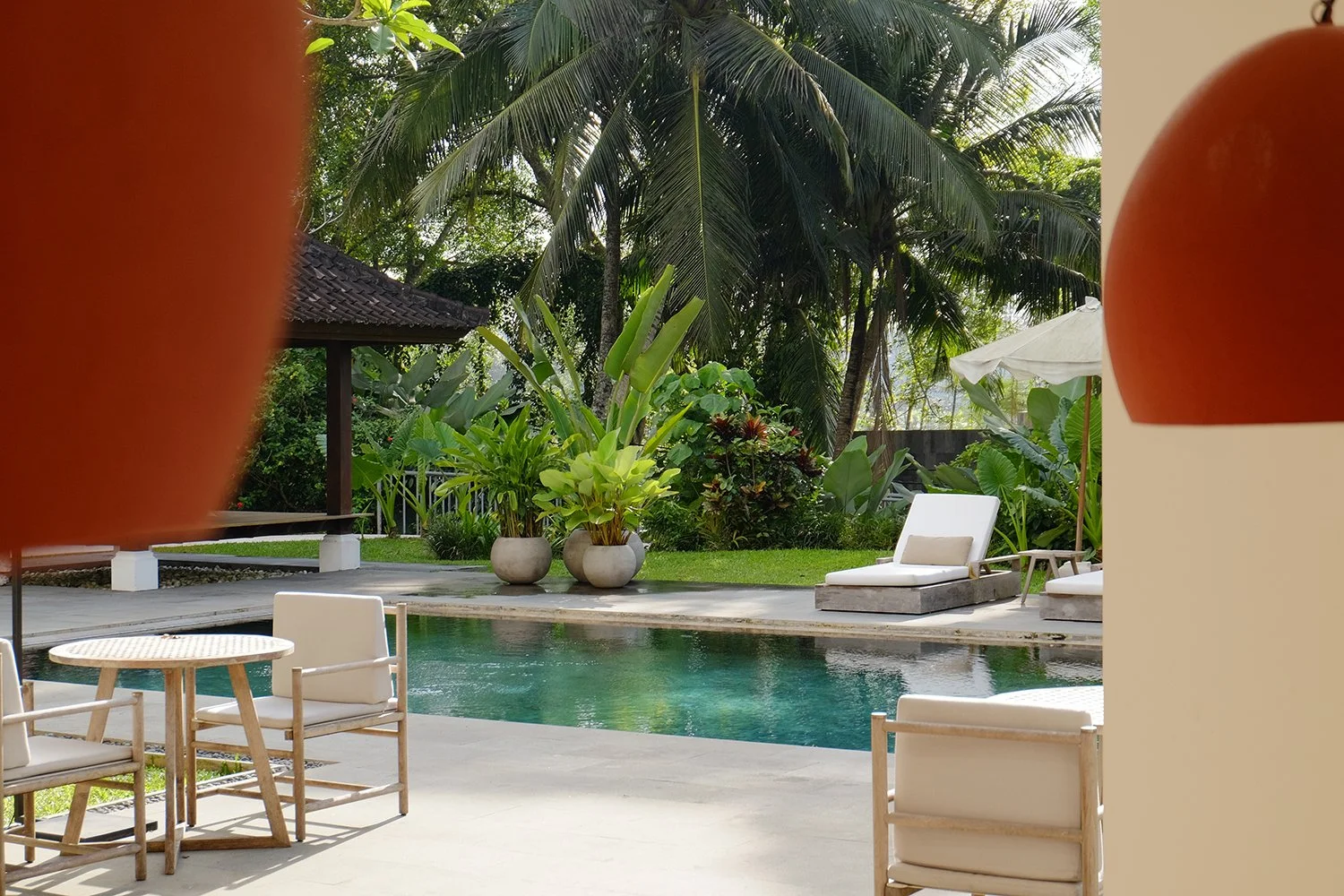 Sitting at Lokal Caf&eacute; in Bumi Kinar  Ubud is a gentle invitation to slow down and savour life&rsquo;s rhythms. Overlooking the crystalline pool, framed by lush greenery and native flowering shrubs, mornings unfold with aromatic coffee and fres