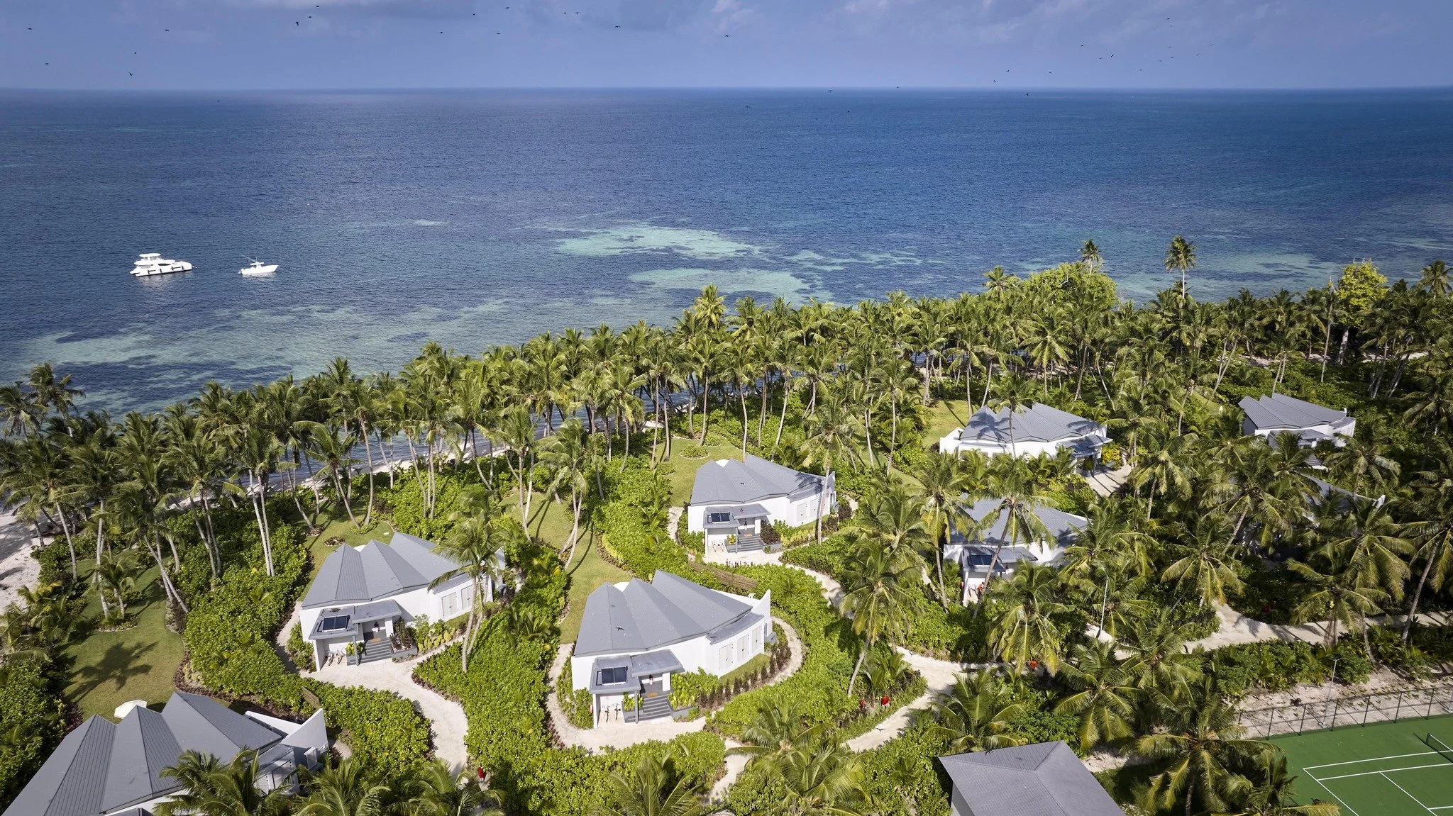 Enjoy the serenity of lush gardens and towering palm trees in a secluded villa at Waldorf Astoria Seychelles Platte Island.

@waldorfastoriaplatteisland