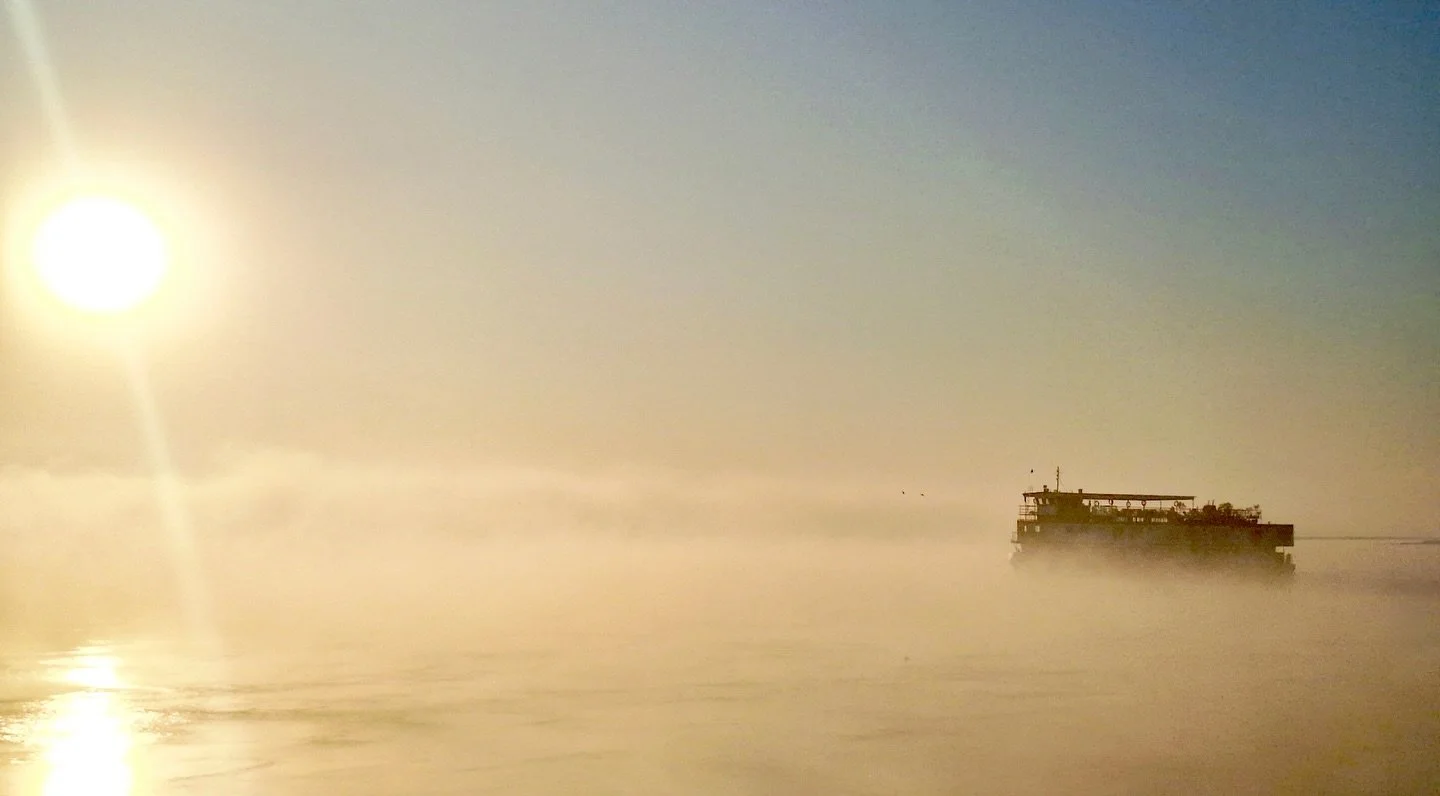 At dawn on the Brahmaputra, the world feels suspended between water and sky. A gentle mist drifts across the river as Assam Bengal Navigation glides quietly through one of India&rsquo;s most majestic landscapes.

@assambengalnavigation