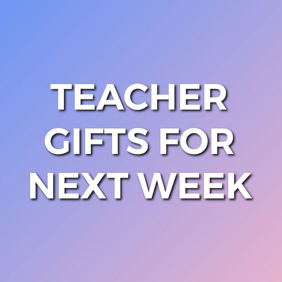 &bull; STILL TOME TO ORDER &bull;
.
.
Don&rsquo;t forget your teacher gifts! There&rsquo;s still time to get some serious brownie points with our mini graze box 😜🤣
.
.
If you have an or for collection on Monday next week, you will be able to collec
