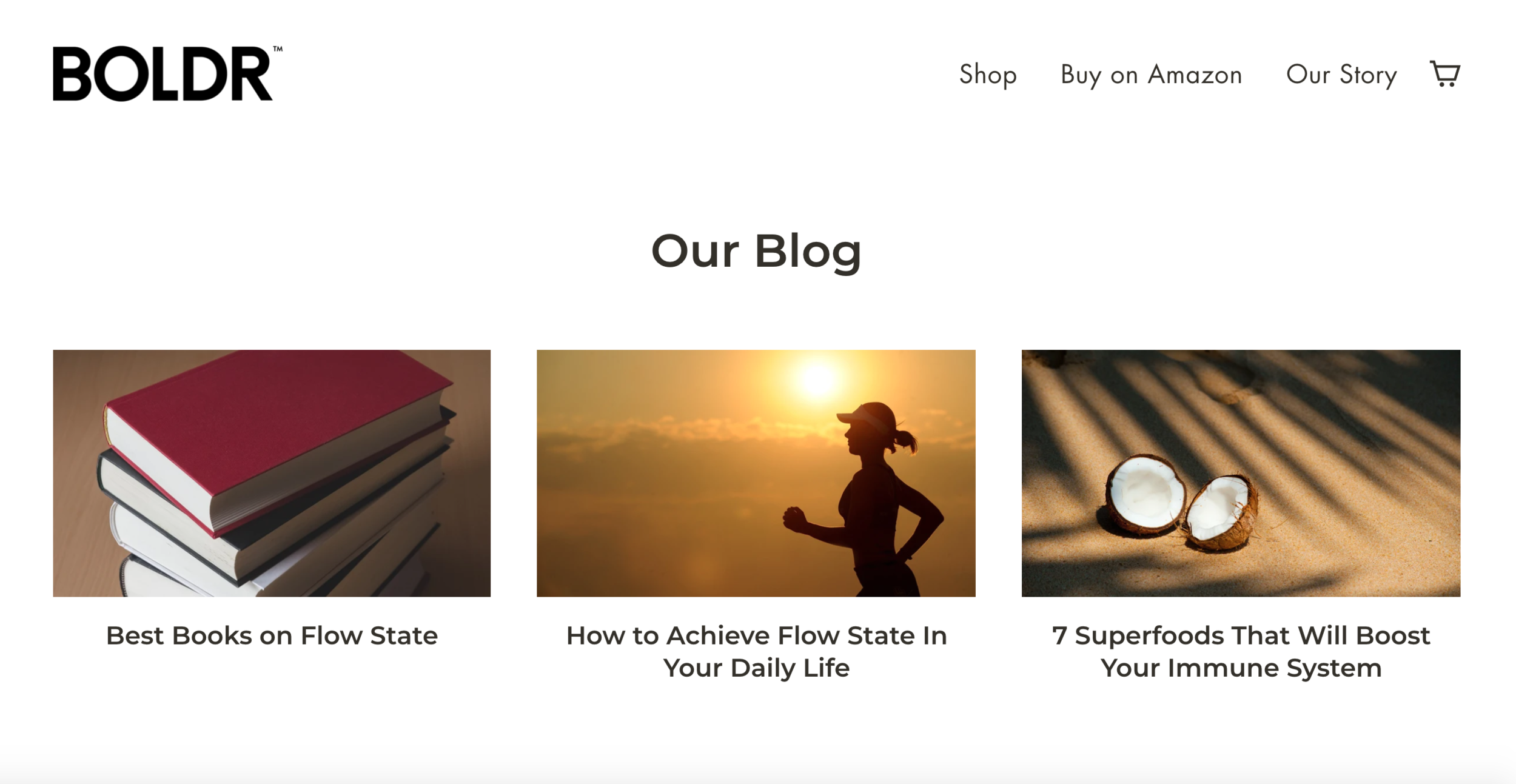 BOLDR: Blog Content