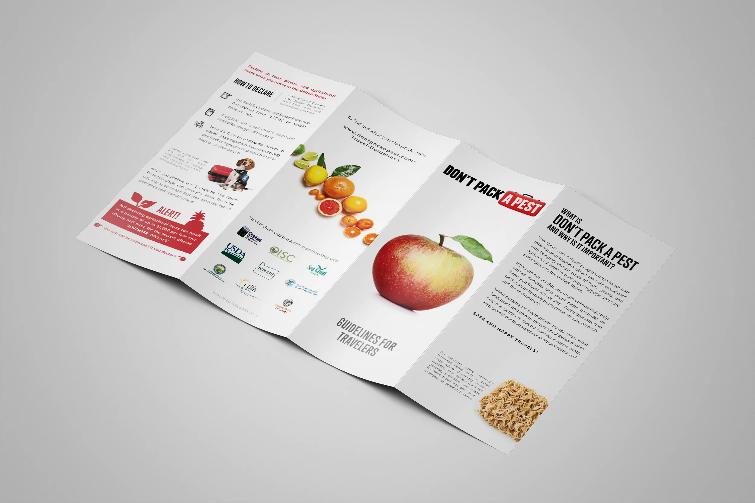 The brochure has a reach of more than 8,000 copies distributed to travelers around the country.