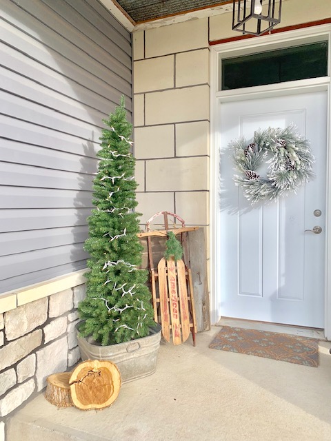 My (No-Cost) Holiday Front Porch! — APS Design