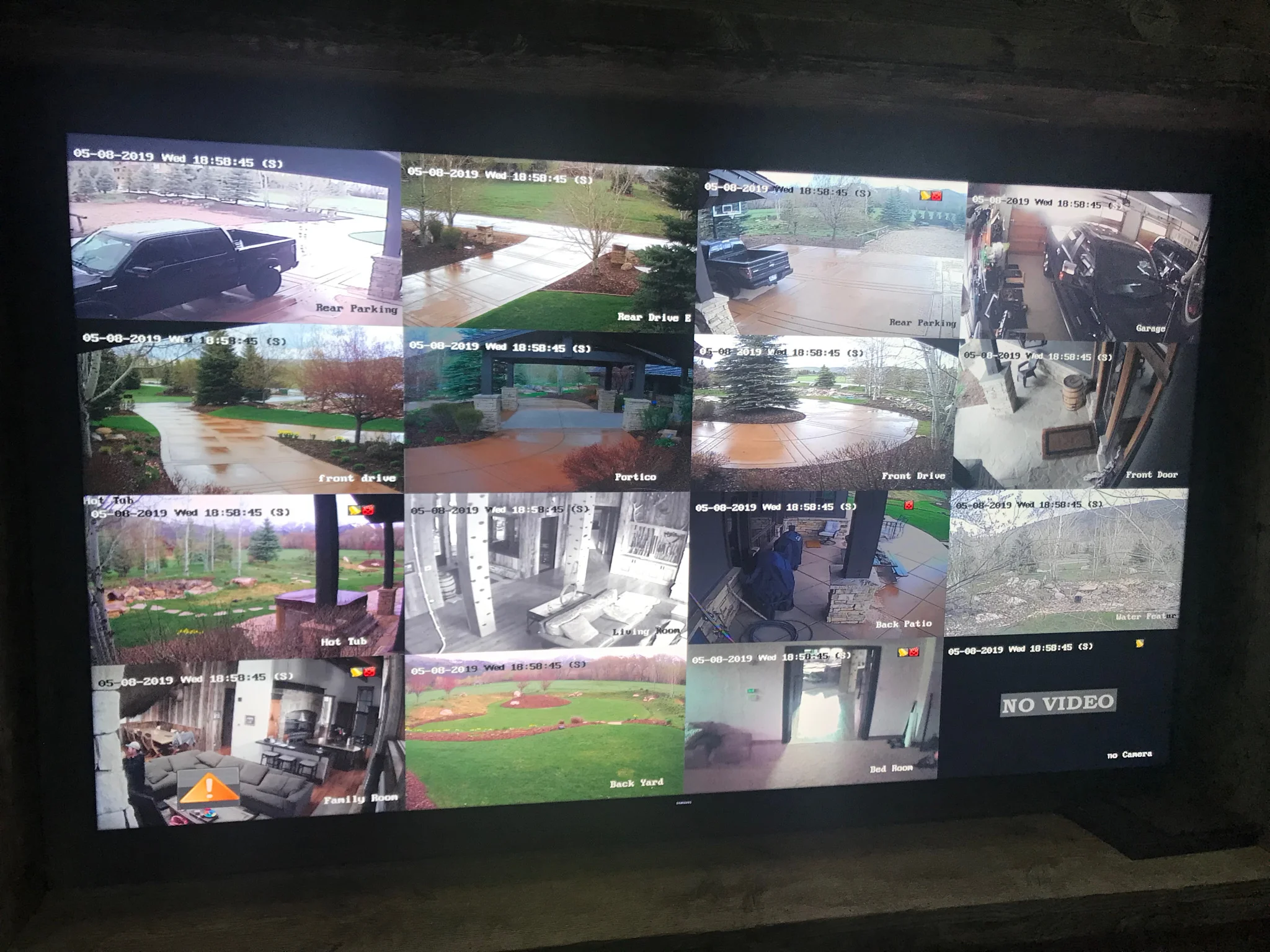  Security camera system installed and integrated for ease-of-use, at a residential space in Park City, Utah. 