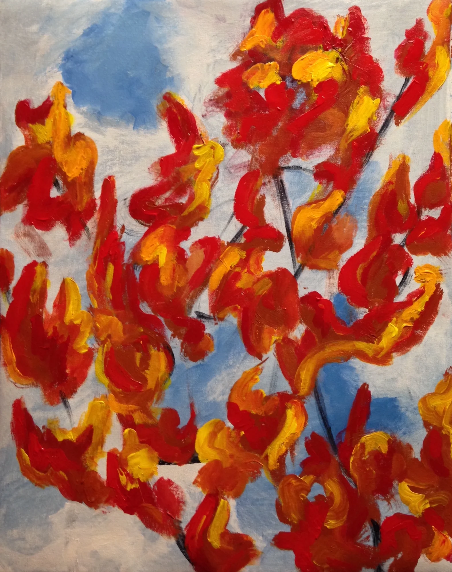 “Autumn leaves”