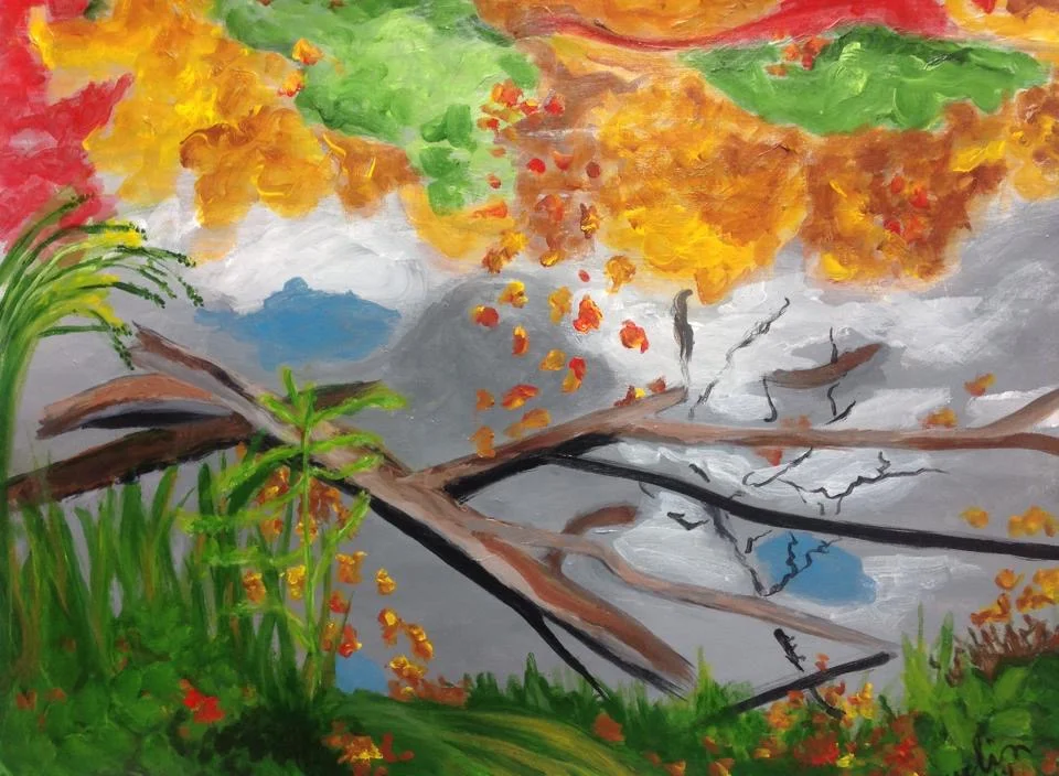 “Fall reflections”