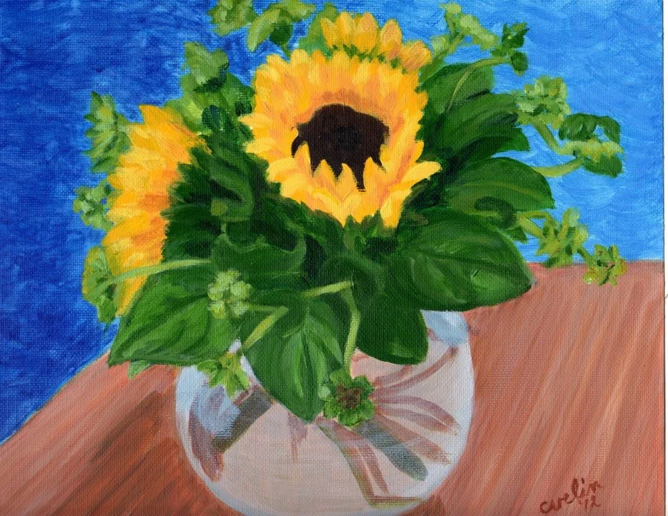 “Birthday sunflowers” Sold