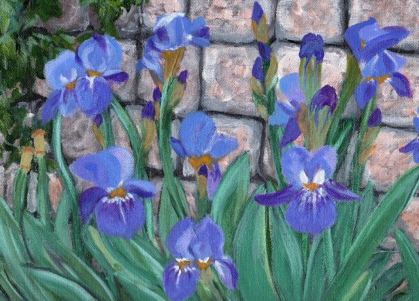 “Irises” sold