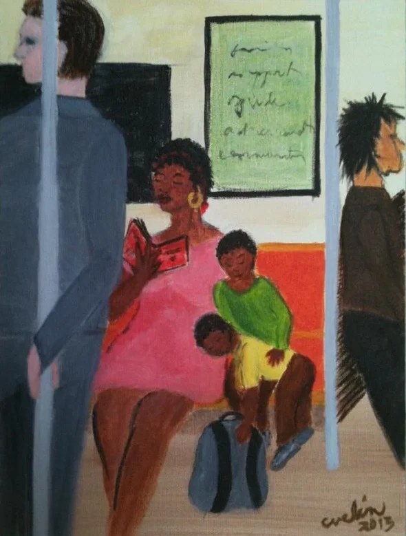 “‘A’ train 7 p.m.”