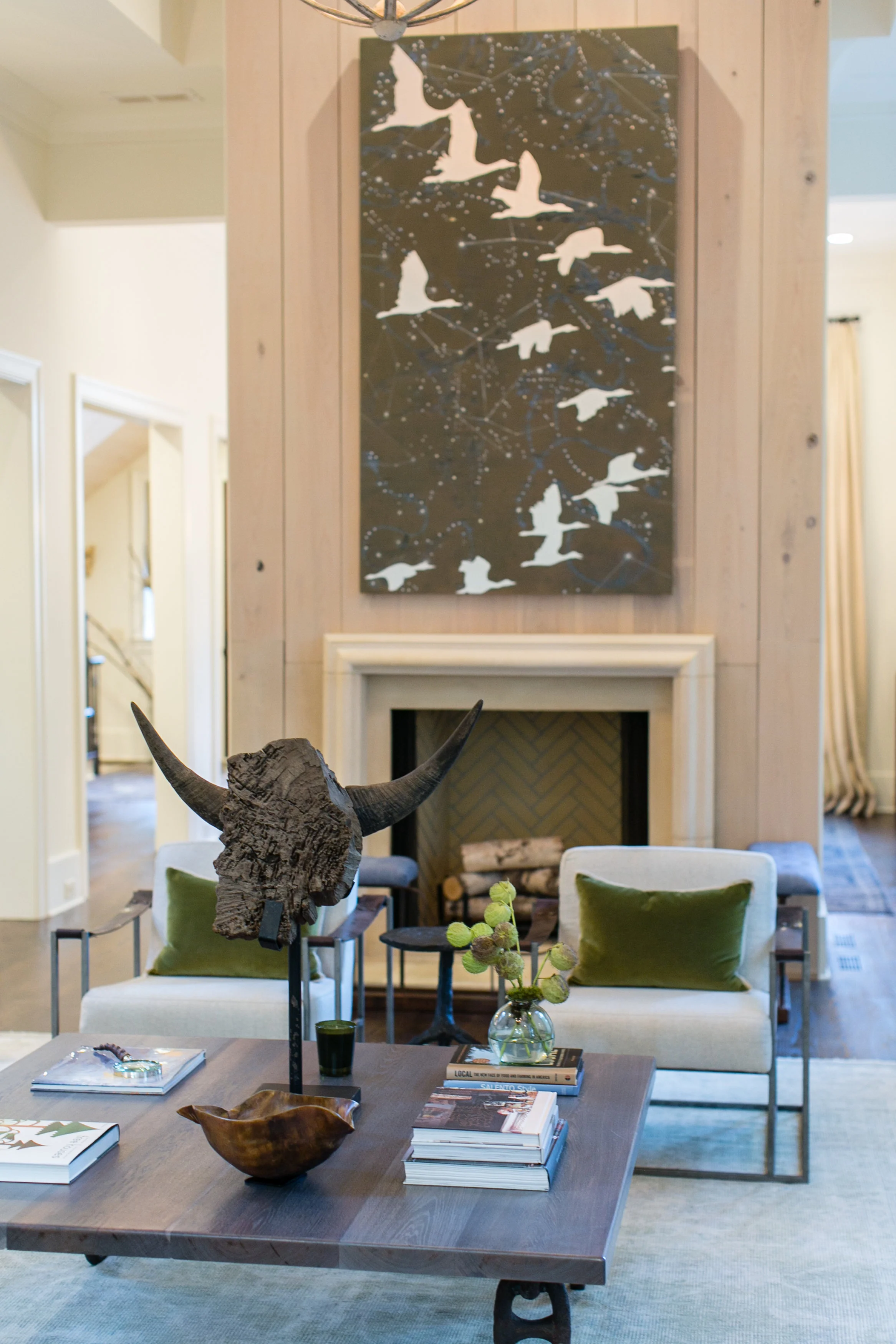 2014 Showhouse Living Room, designed by Melanie Millner of The Design Atelier. Photo by J. Ashley Photography .