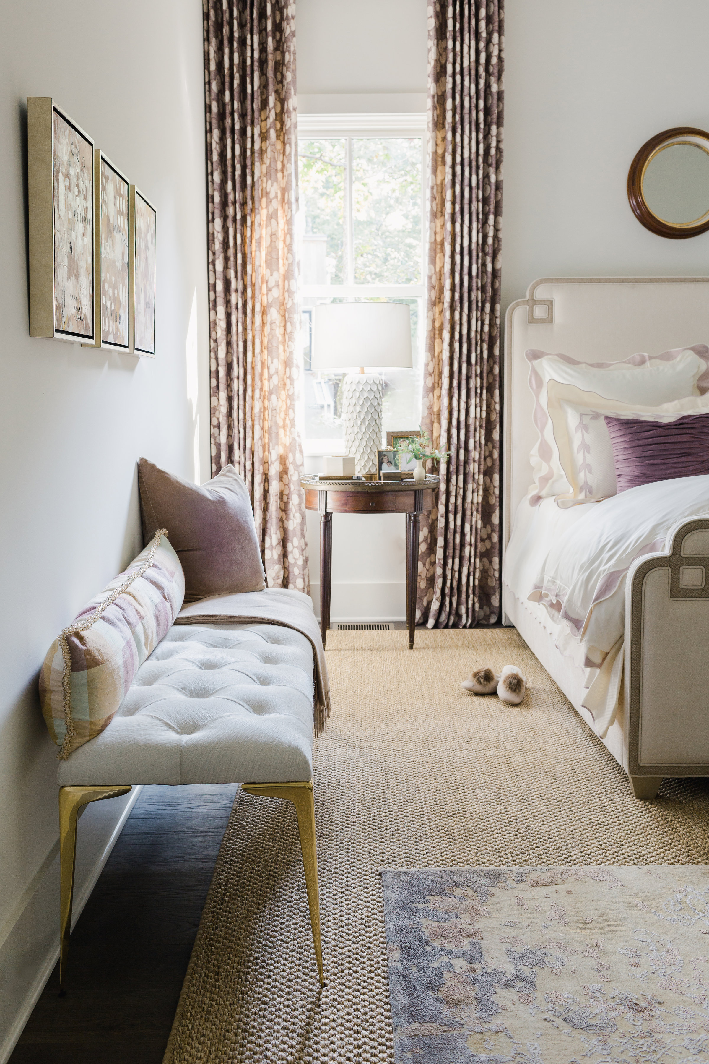 2018 Showhouse Master Bedroom & Bath by Gretchen Edwards, Gilstrap Edwards Interior Design. Photo by Ali Harper Photography .