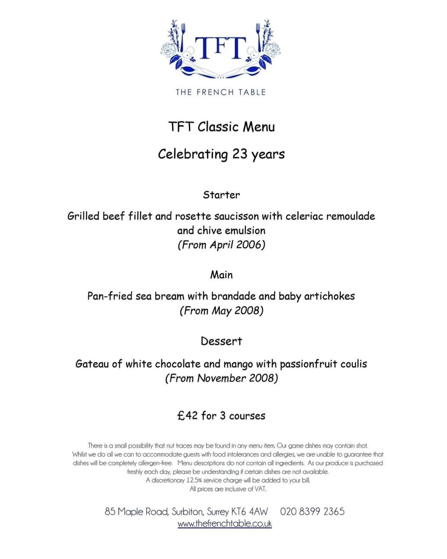 The French Table | Restaurant & Dining in Surbiton, Surrey