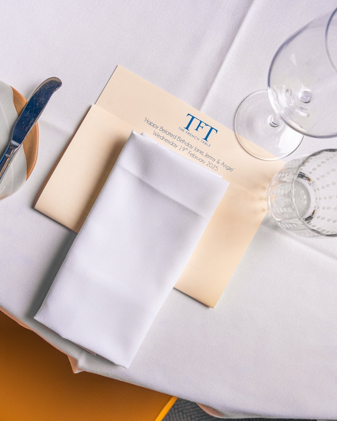 Step inside The French Table, a place shaped by family, craft and two decades of cooking with care. Our dining room is designed for relaxed and elegant moments where good food and good company take centre stage.

Everything we do begins with warmth a