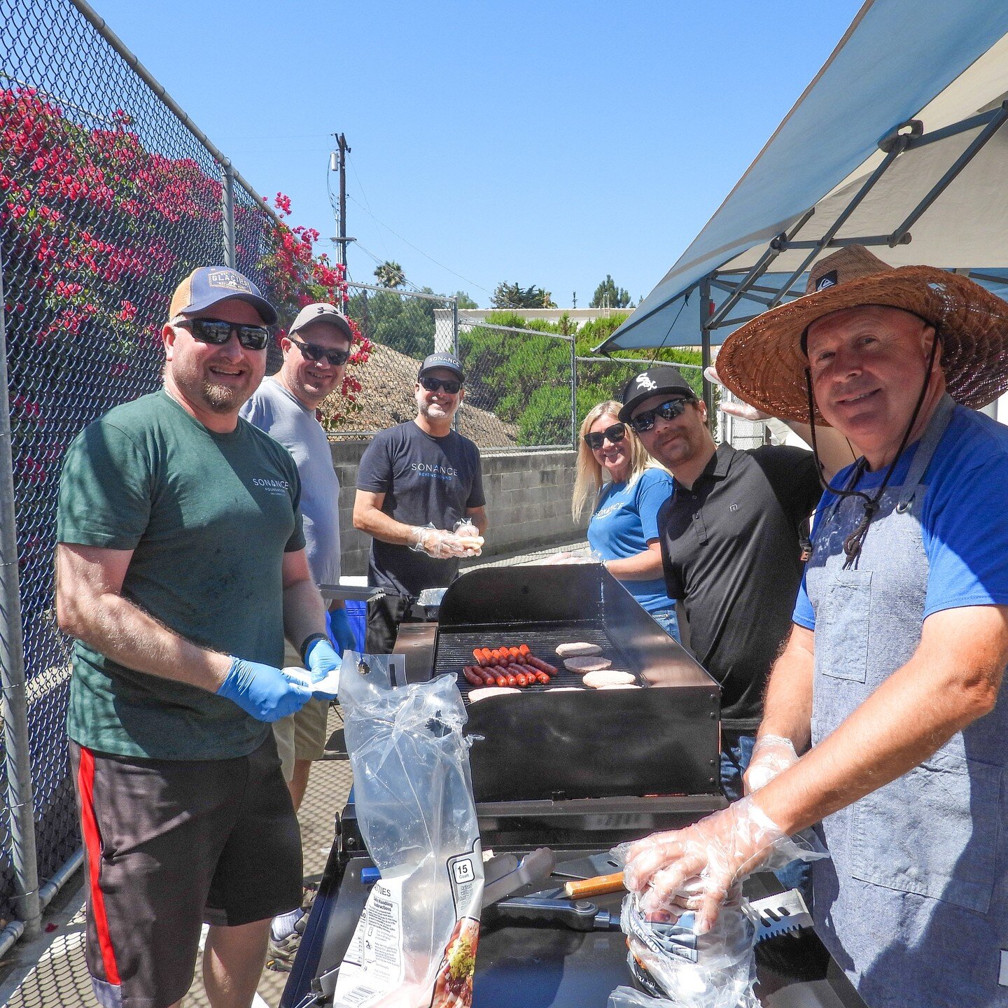 This summer, Sonance Foundation was able to volunteer at the 
@bgcsouthcoast Summer Barbecues to provide hot meals and delicious snacks for all the kids. We grilled up hot dogs and hamburgers, had side fruits, veggies, chips as well as Nutella biscui