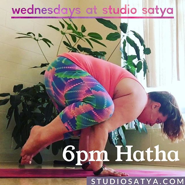 I&rsquo;m really excited about the return of our Wednesday 6pm Hatha Yoga class! Come out to Studio Satya (917 W. Anderson) for inclusive yoga for all and some beautiful community! Beginners are welcome!  #yogainbold #yogaforeverybody #hathayoga #stu