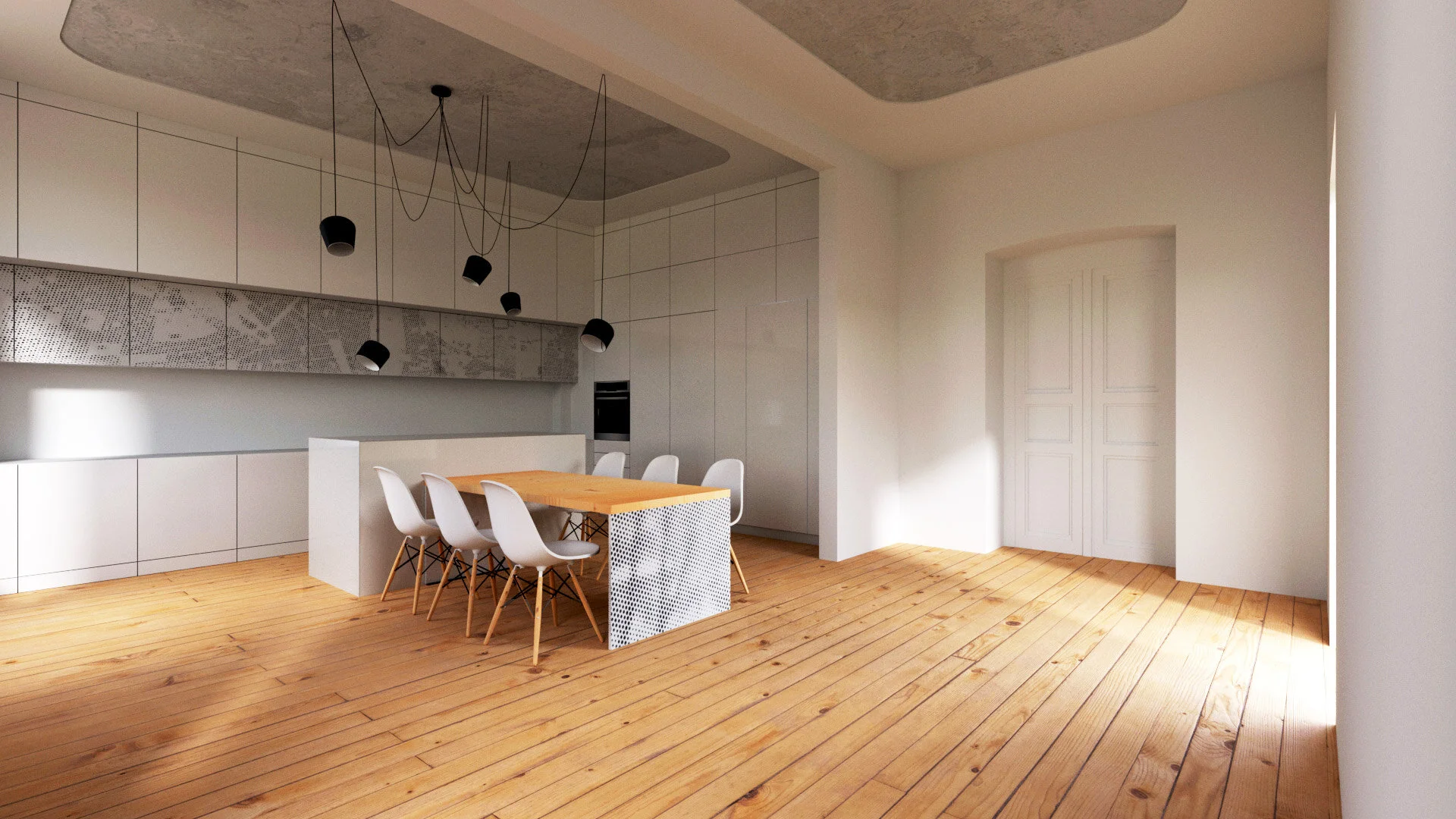 Interier bytu Zborovská [Praha]