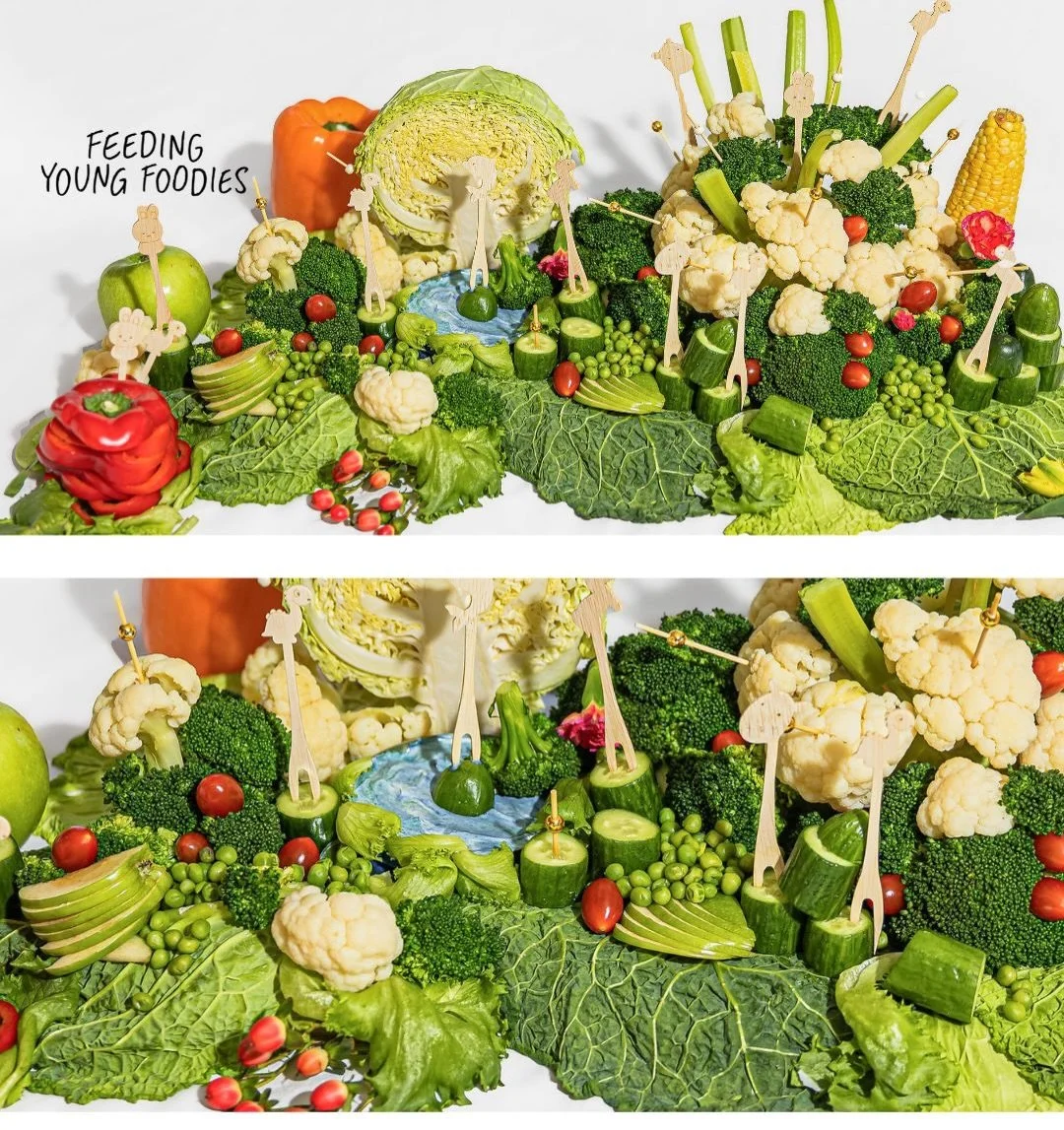 We&rsquo;re bringing back our not-so-regular veggie platter 🌿
A garden landscape made entirely of fresh seasonal vegetables &mdash; playful, elegant, and unforgettable.

Perfect for Easter gatherings, spring birthdays, and outdoor celebrations.
DM f