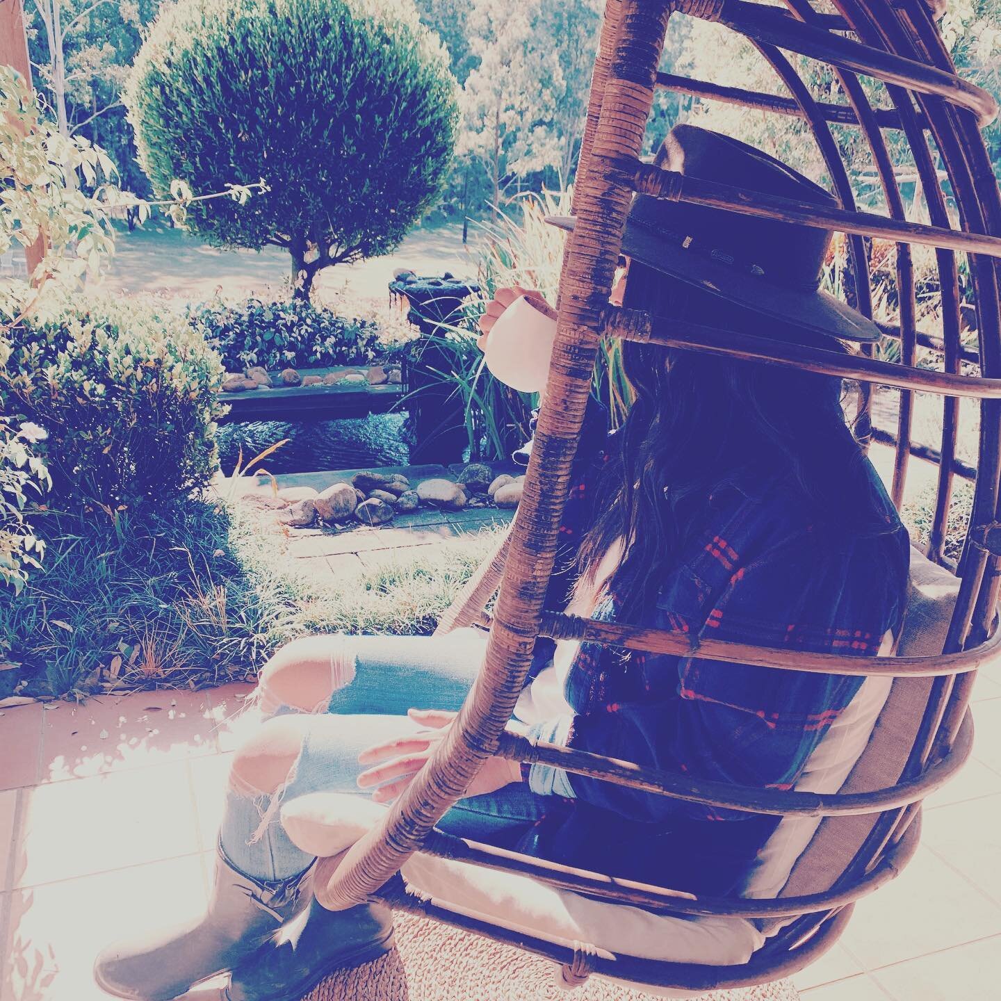 Country Vibe!! Morning tea break @arcadianretreat 🌱