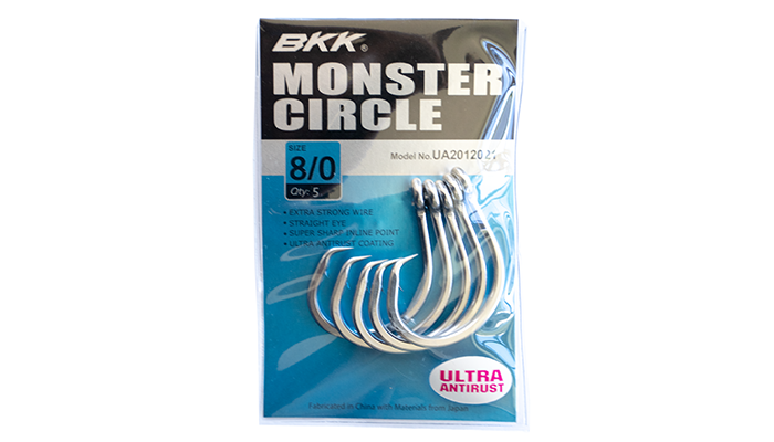 BKK Hooks Monster Circle Size 10/0# 4 Pack