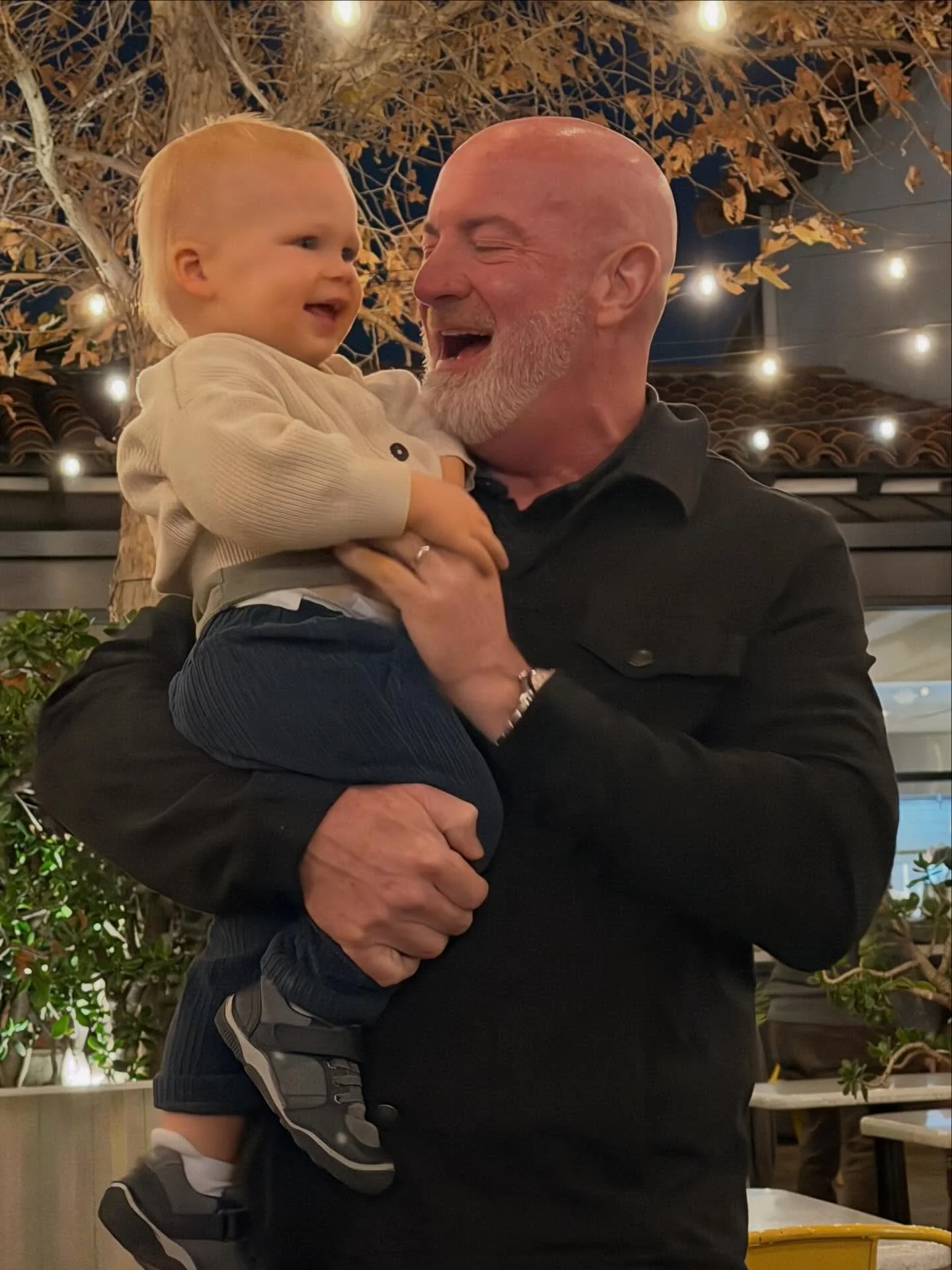 I love being Grandpa to this little guy.