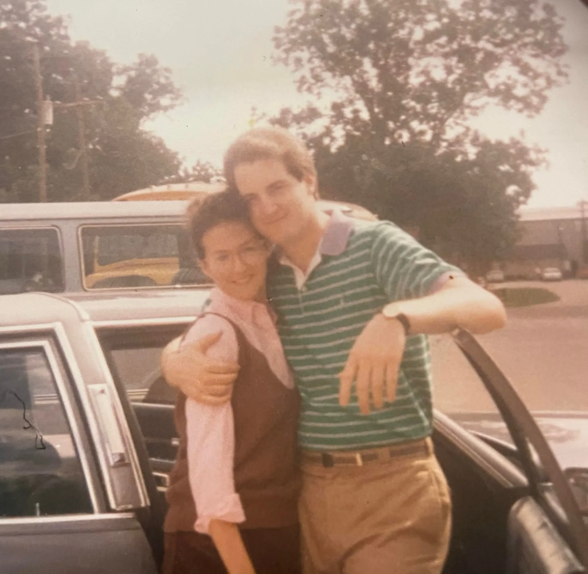 Many people today may look at 35 years of ministry and see the finished picture - a family, a church, a staff, and a life already built.

But there are so many stories behind what people see now.

This is a picture of Sharon and me with the car we li