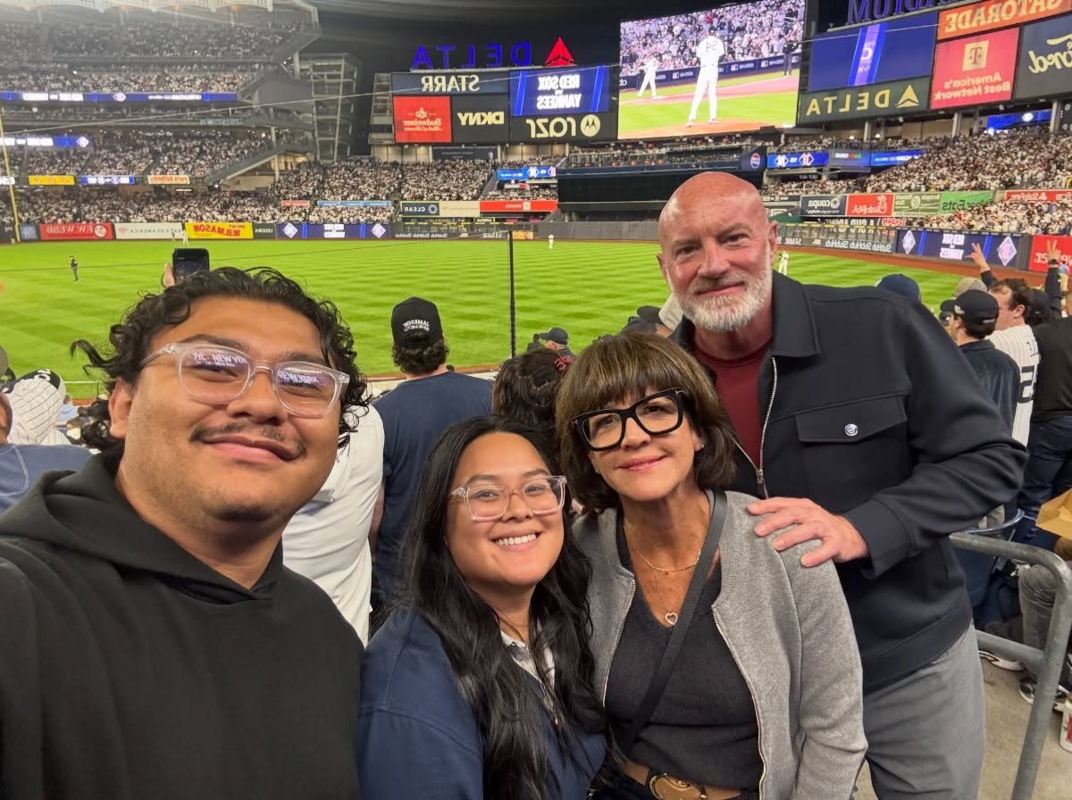 Sharon and I enjoyed a double date with our Worship and Music Directors, Matt and Gabby Pacheco. We had a great time! And the Yankees won! (Memories of a better Yankees day.) More importantly Matt and Gabby are a fantastic young couple that we are ex