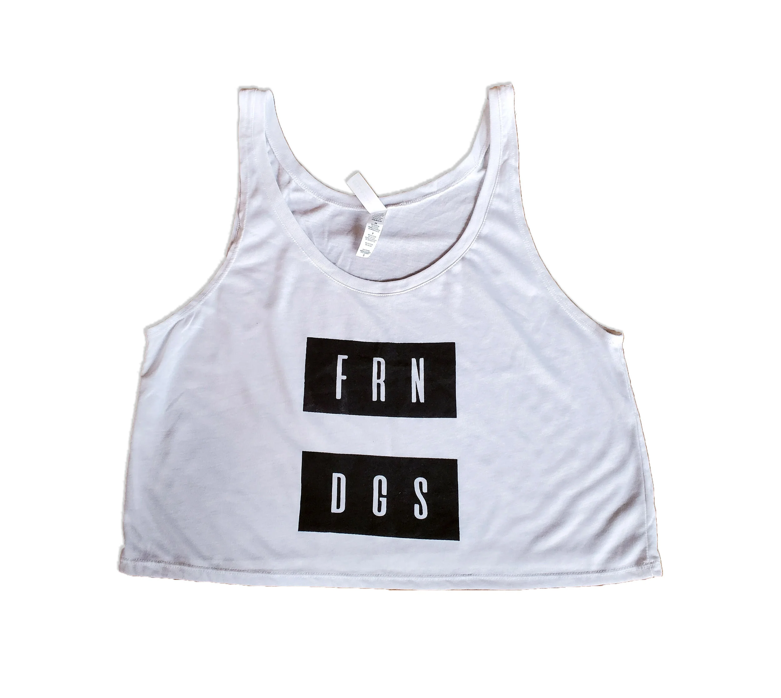 Racer Back Crop Tank 