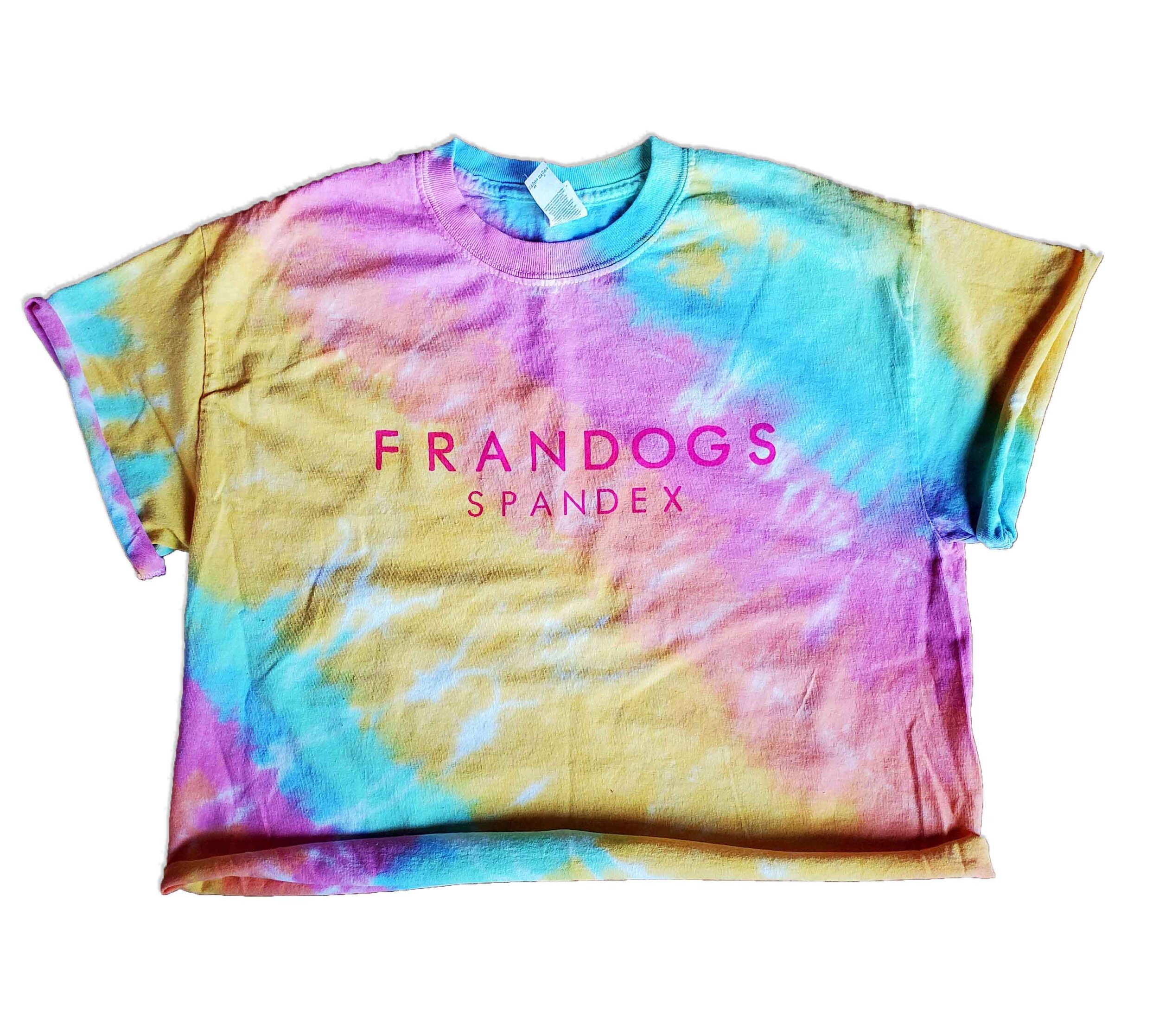 Summer Camp Tie Dye Hand Cut Crop/Full Length T 