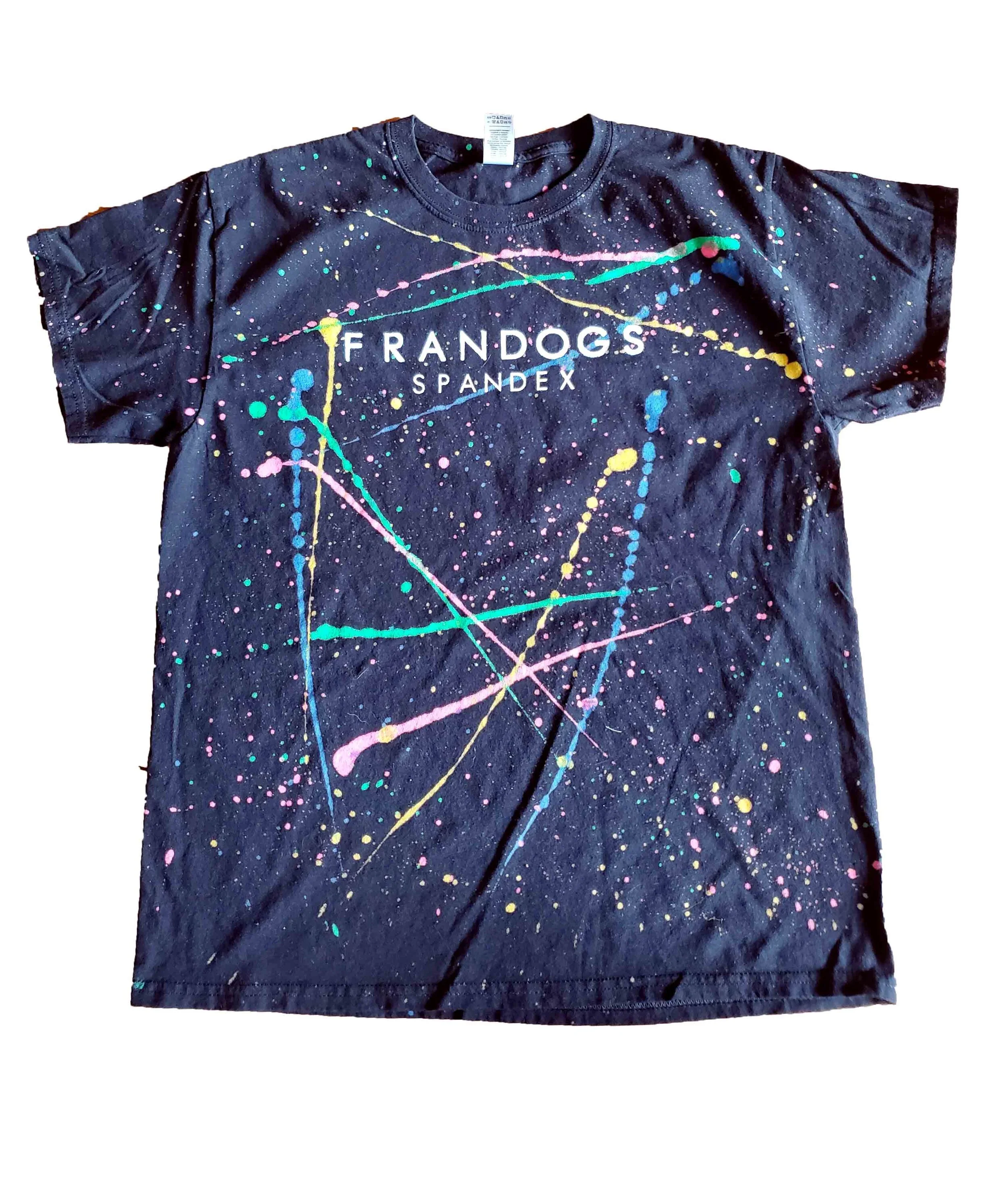 Splatter Hand Cut Crop/Full Length T