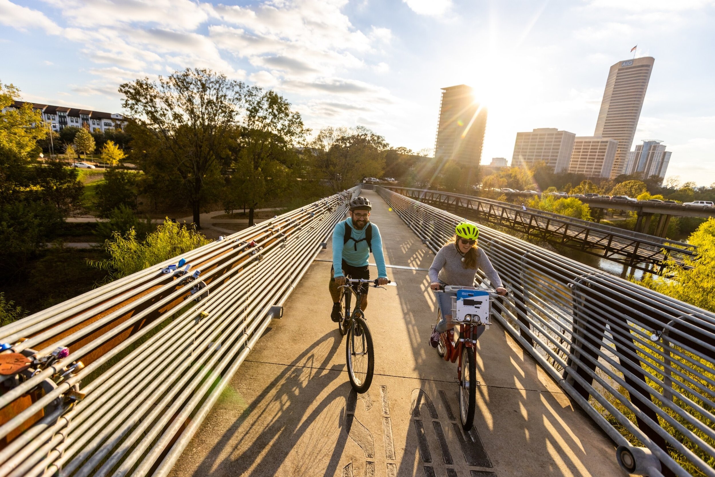 National Geographic features Houston BCycle and Buffalo Bayou Park