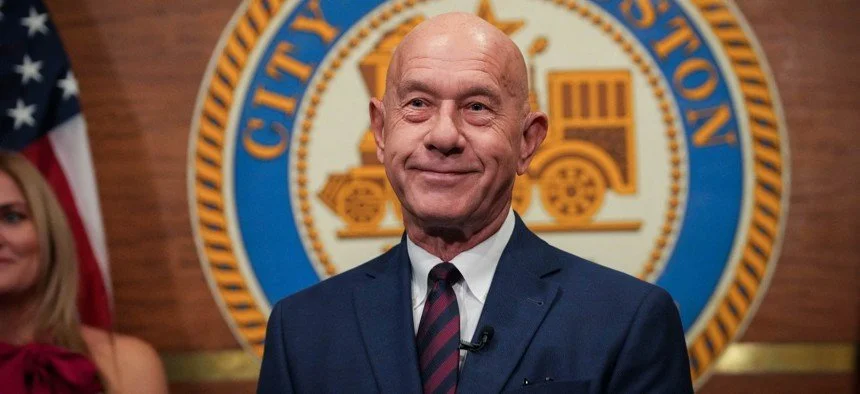 New Houston mayor reverses course on bike, pedestrian improvements