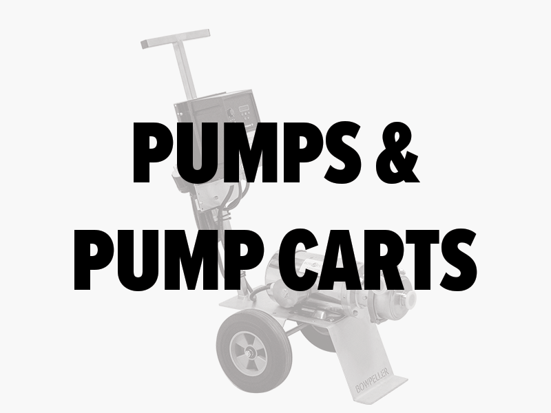 Pumps &amp; Pump Carts