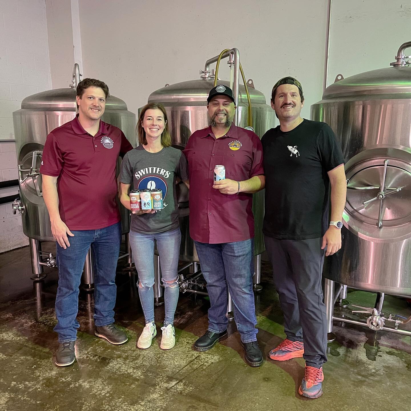 It was an absolute pleasure to meet Sheri and her team at Switters Iced Coffee in Nashville, Tennessee. Switters was the first ice coffee microbrewery in Nashville. They are also one of the first Craftmaster Stainless customers. It brings us much pri