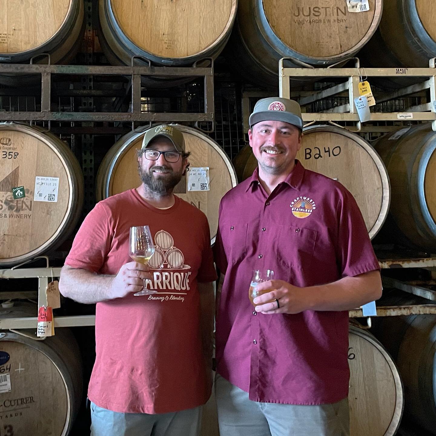 Here at Craftmaster Stainless we love to meet our customers and see their establishments.⁣
⁣
That's why we wanted to thank Joel and his team at Barrique Brewing &amp; Blending for making time for us during an extremely busy week. ⁣
⁣
It was great to 