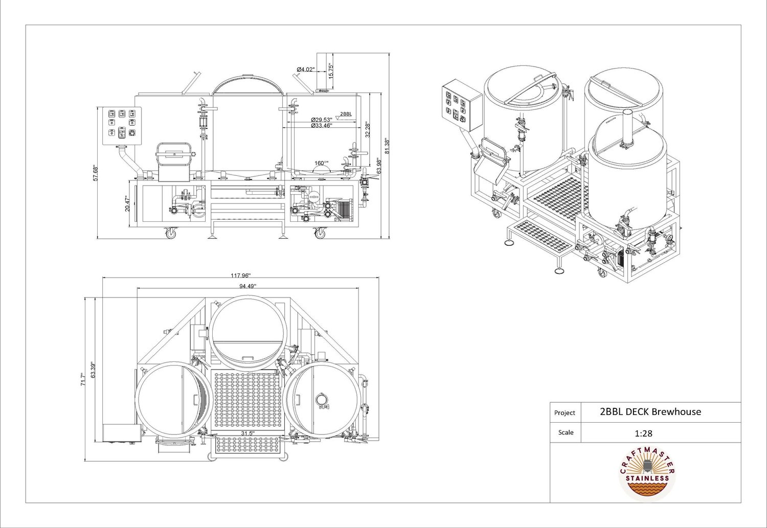 2BBL Game Changer Nano Brewing Systems
