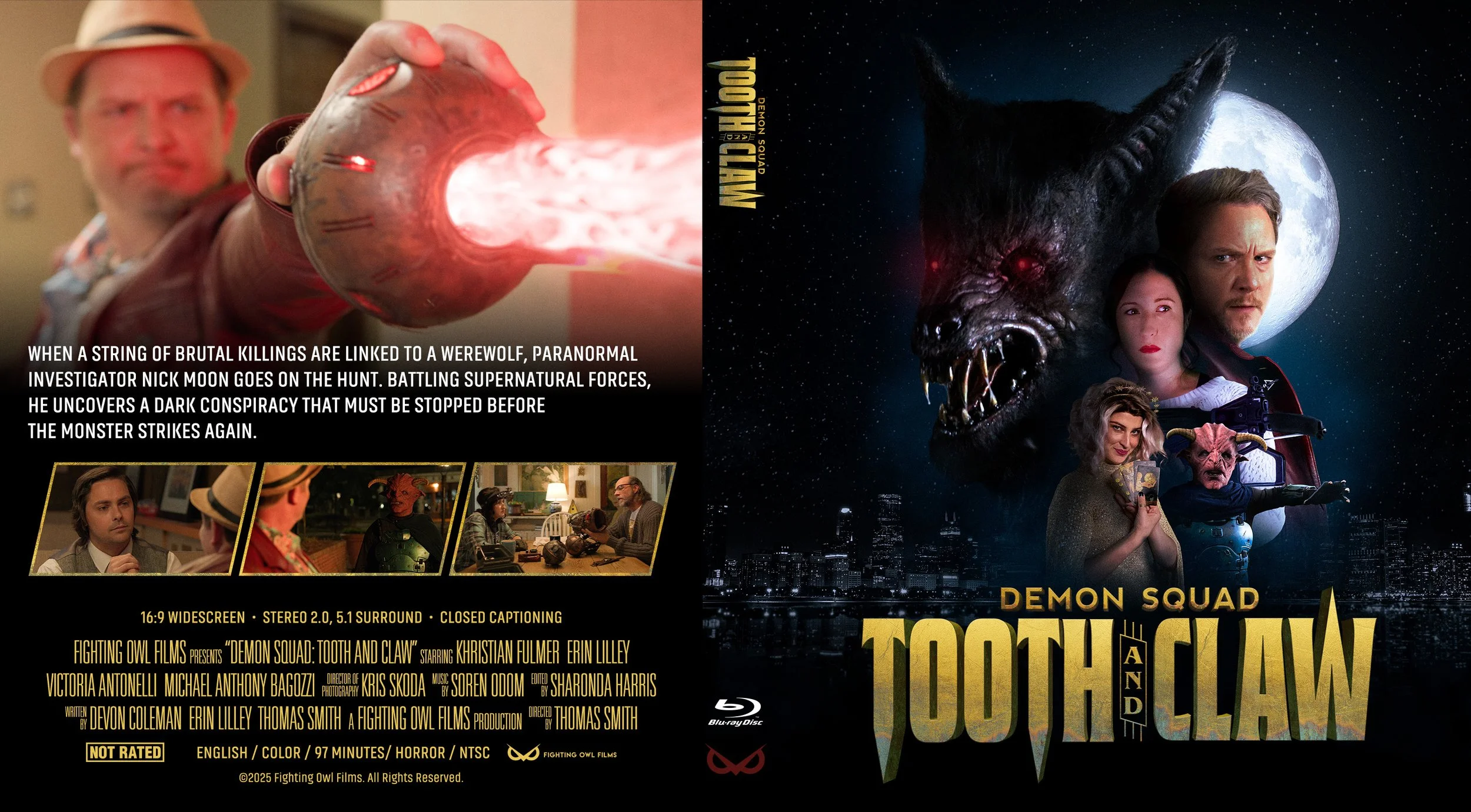 Demon Squad: Tooth and Claw Now Streaming, on Disc
