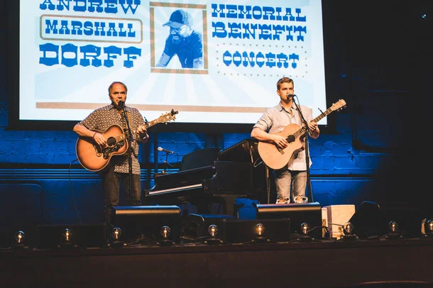 Photo 3: L to R Marcus Hummon, Levi Hummon