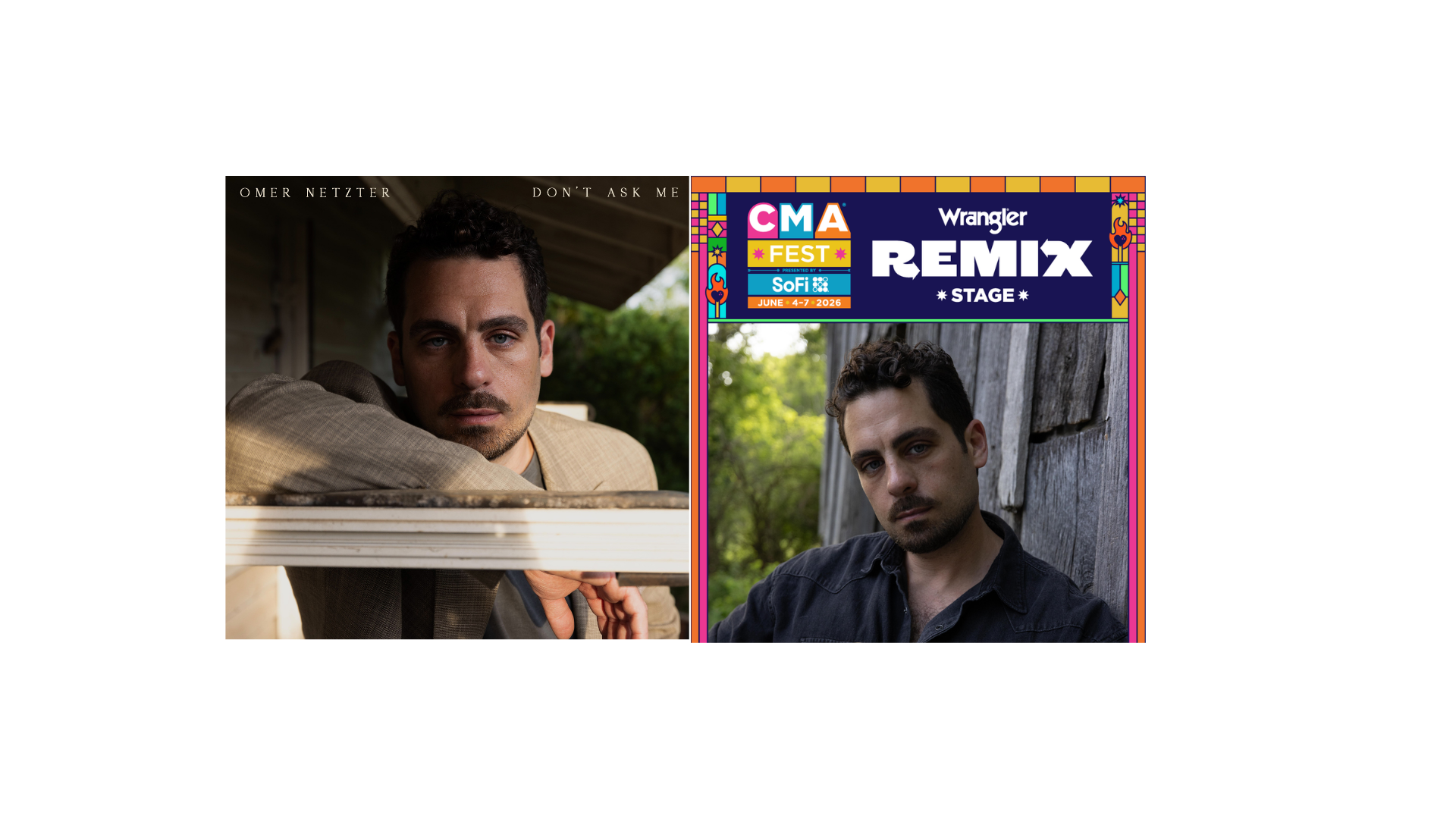 International Country Artist Omer Netzer Announces New Single “Don’t Ask Me” Ahead of 2026 CMA Fest Performance