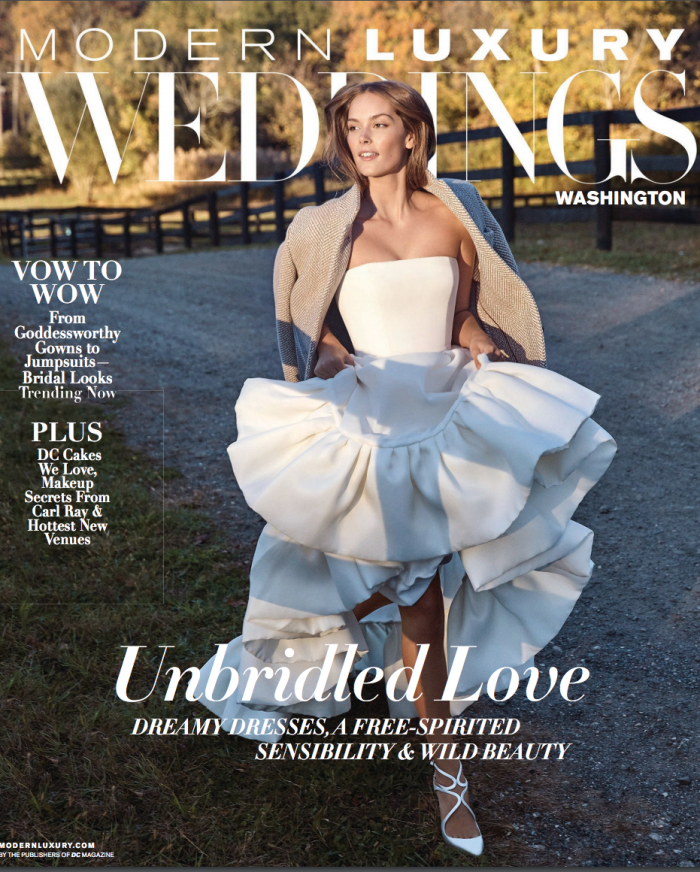 Modern Luxury Weddings magazine cover