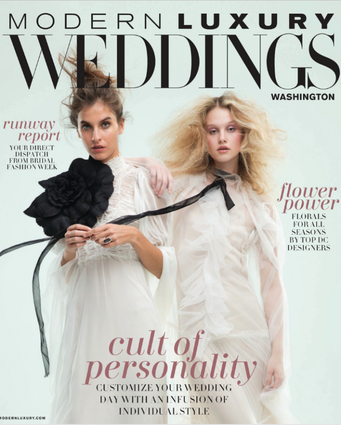 Modern Luxury Weddings magazine cover