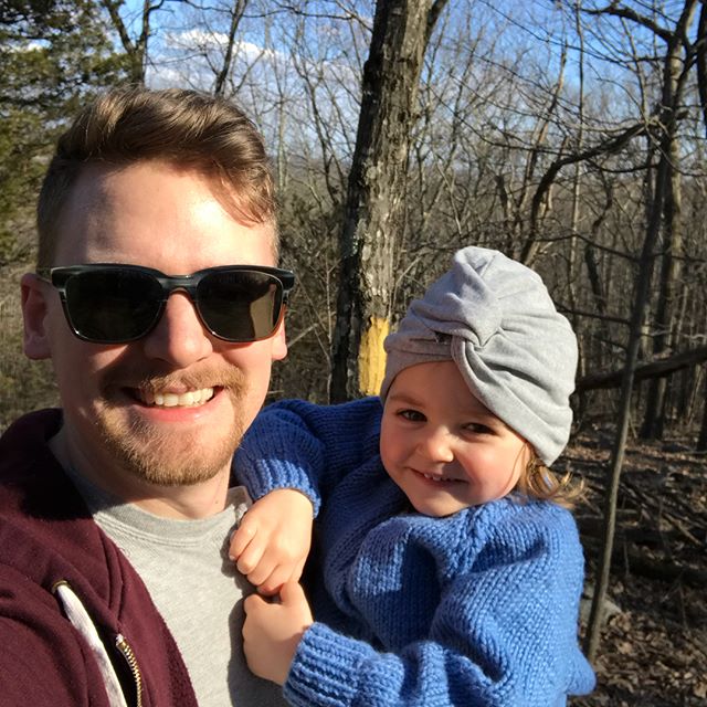 Enjoying some Saturday hiking for our sabbath rest time #lakewintergreen #latergram