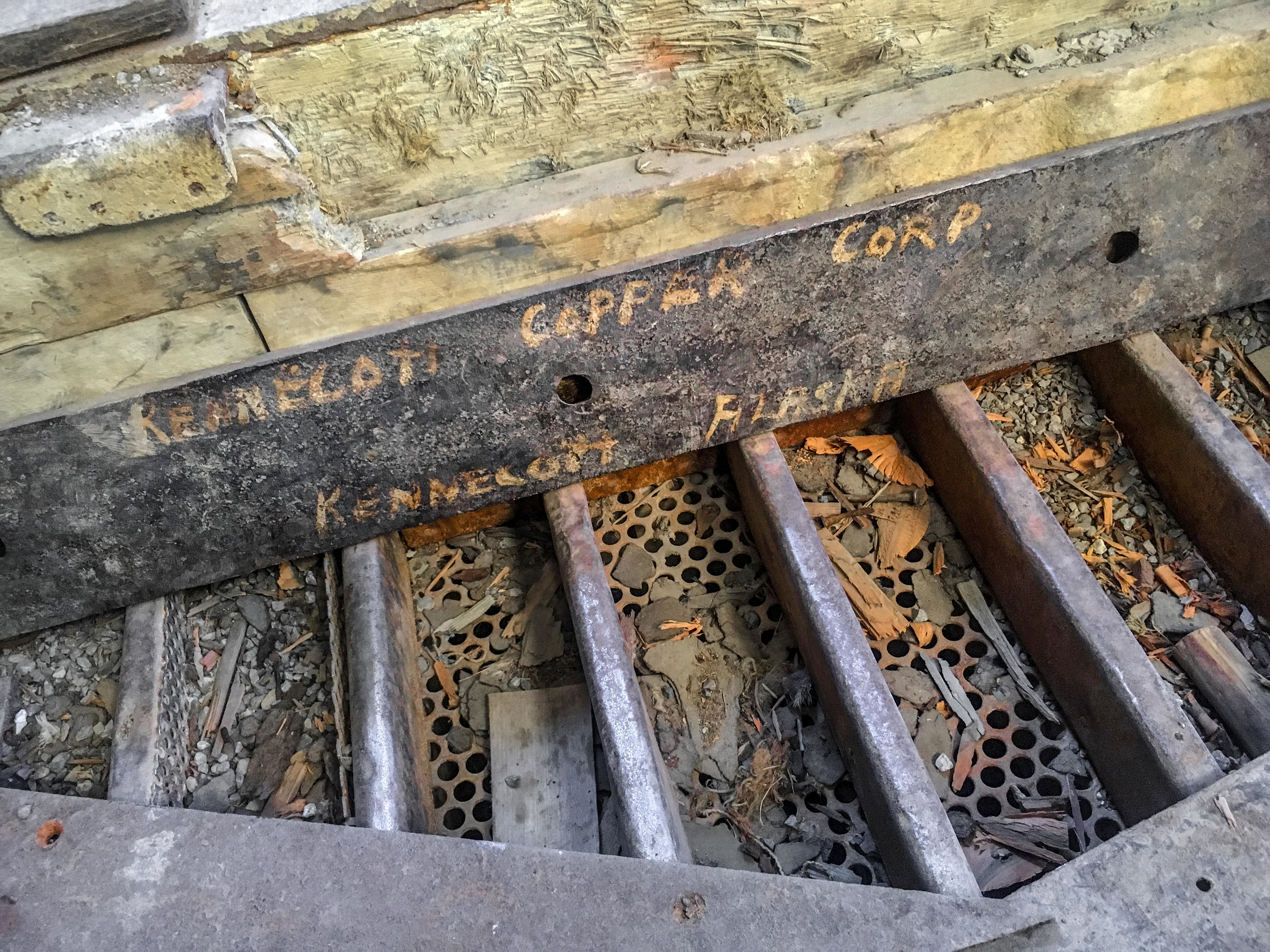 Historic Day-Trip: Kennecott Mill Building Relic Shaker Table