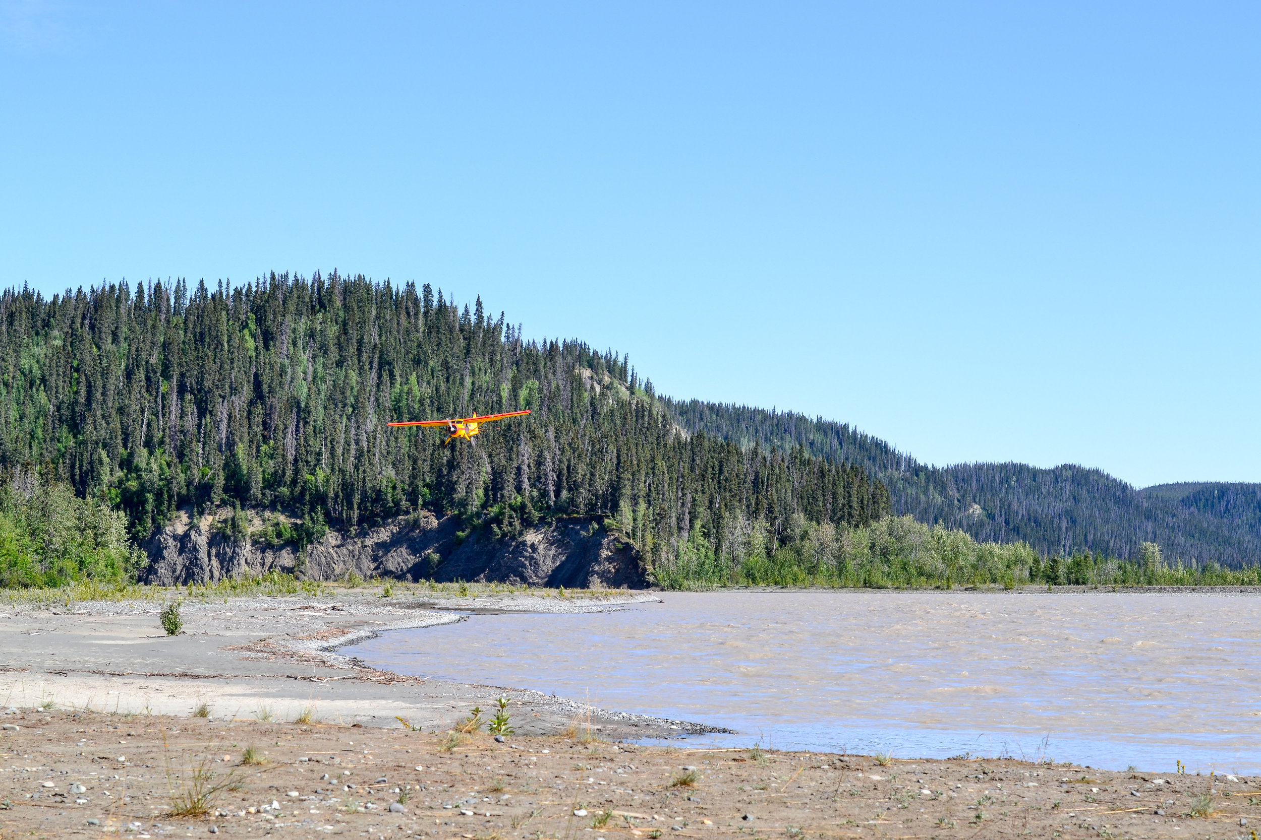 Rafting Dropoff Pickup Beaver Final Approach